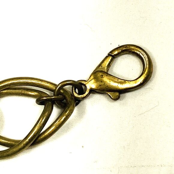 Chain Belt Medallion Concho Metal Brass Y2K Chunky Hippie Boho S M L XL 28-38 in - Picture 14 of 14